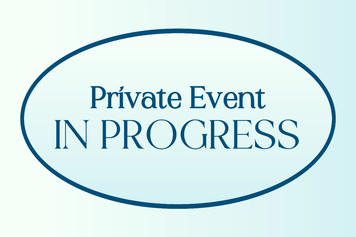 Free Private Event in Progress Restaurant Sign Template to Edit Online