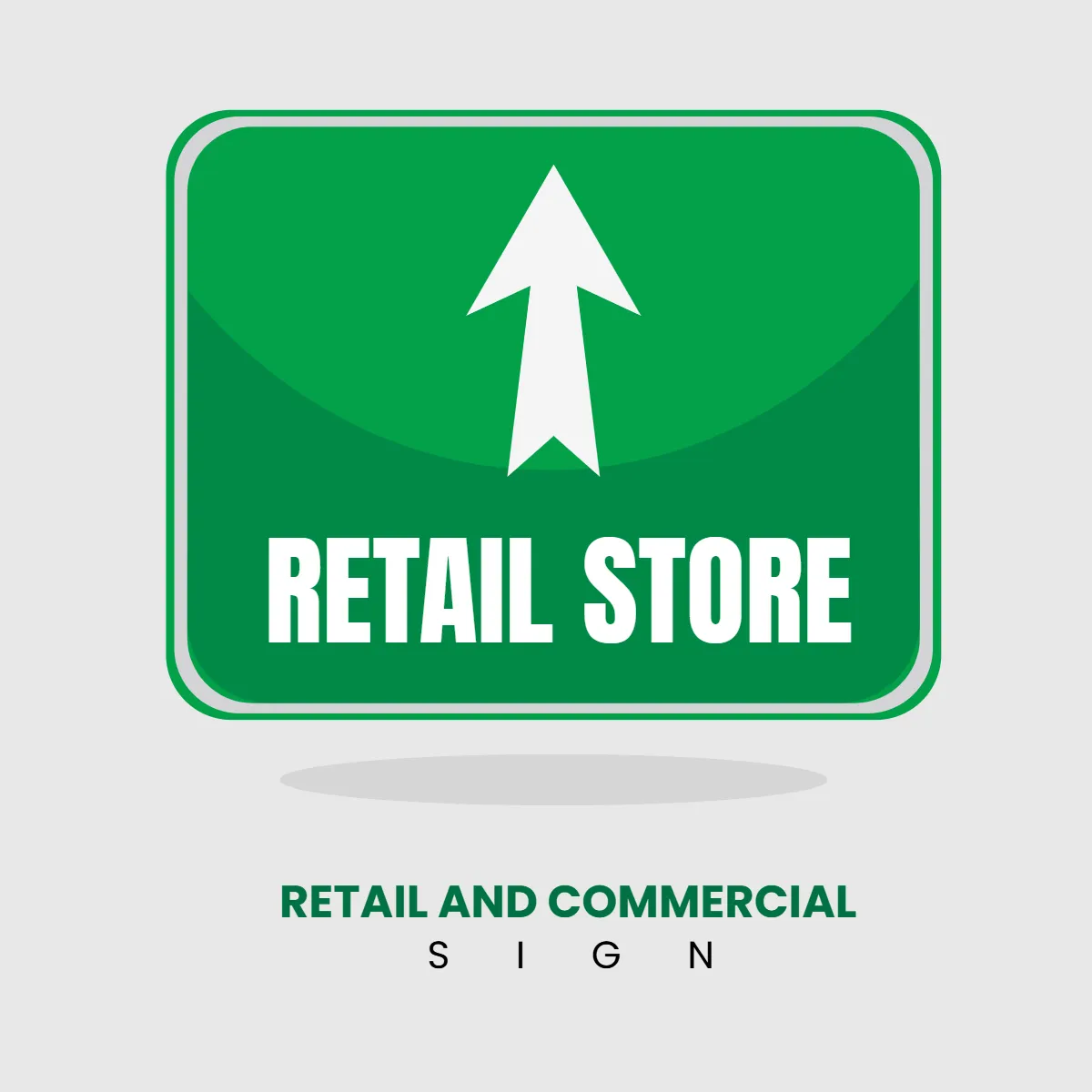 Free Retail And Commercial Green Sign Clip Art Template to Edit Online Free Retail And Commercial Green Sign Clip Art Template to Edit Online