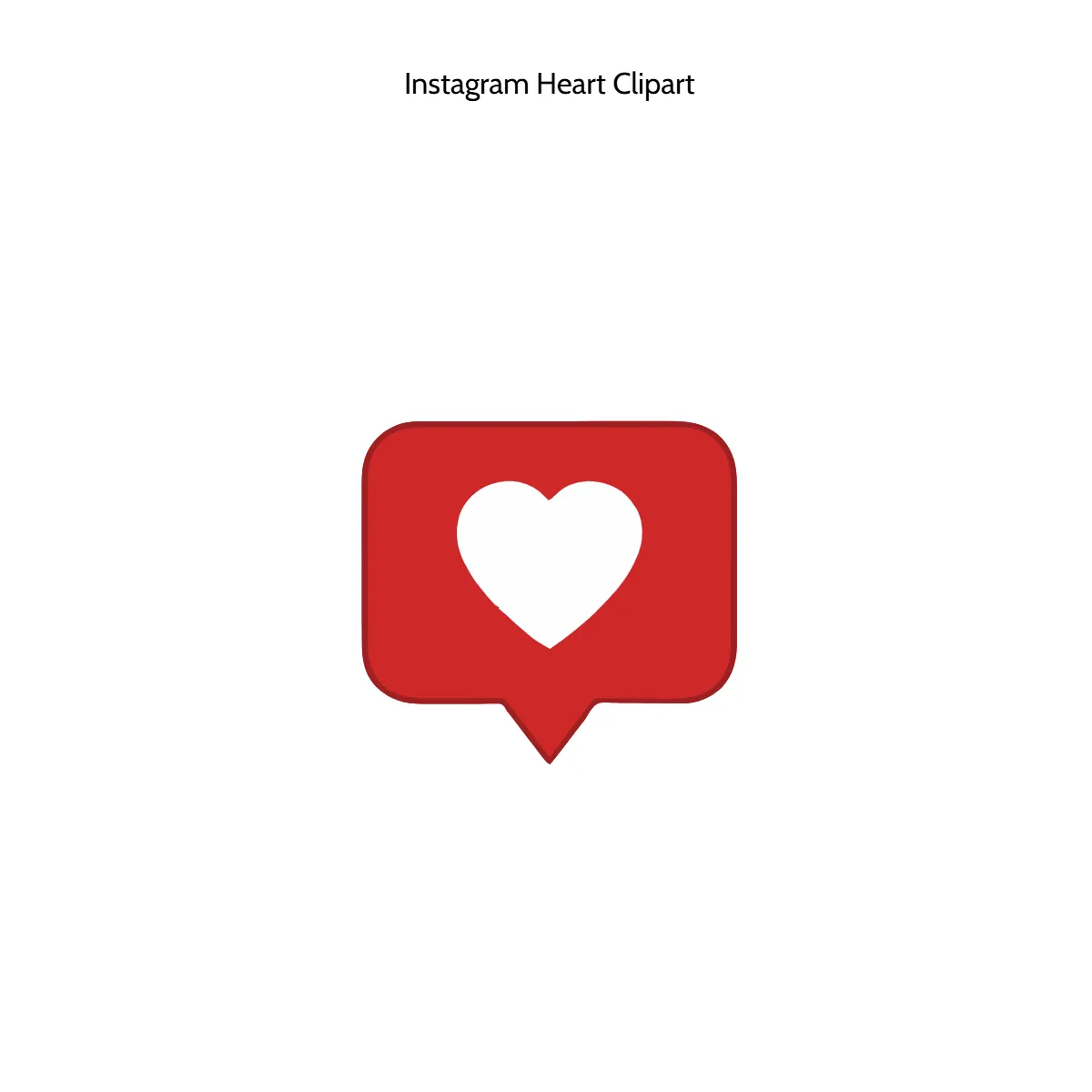 Free Instagram Heart Clipart Template to Edit Online