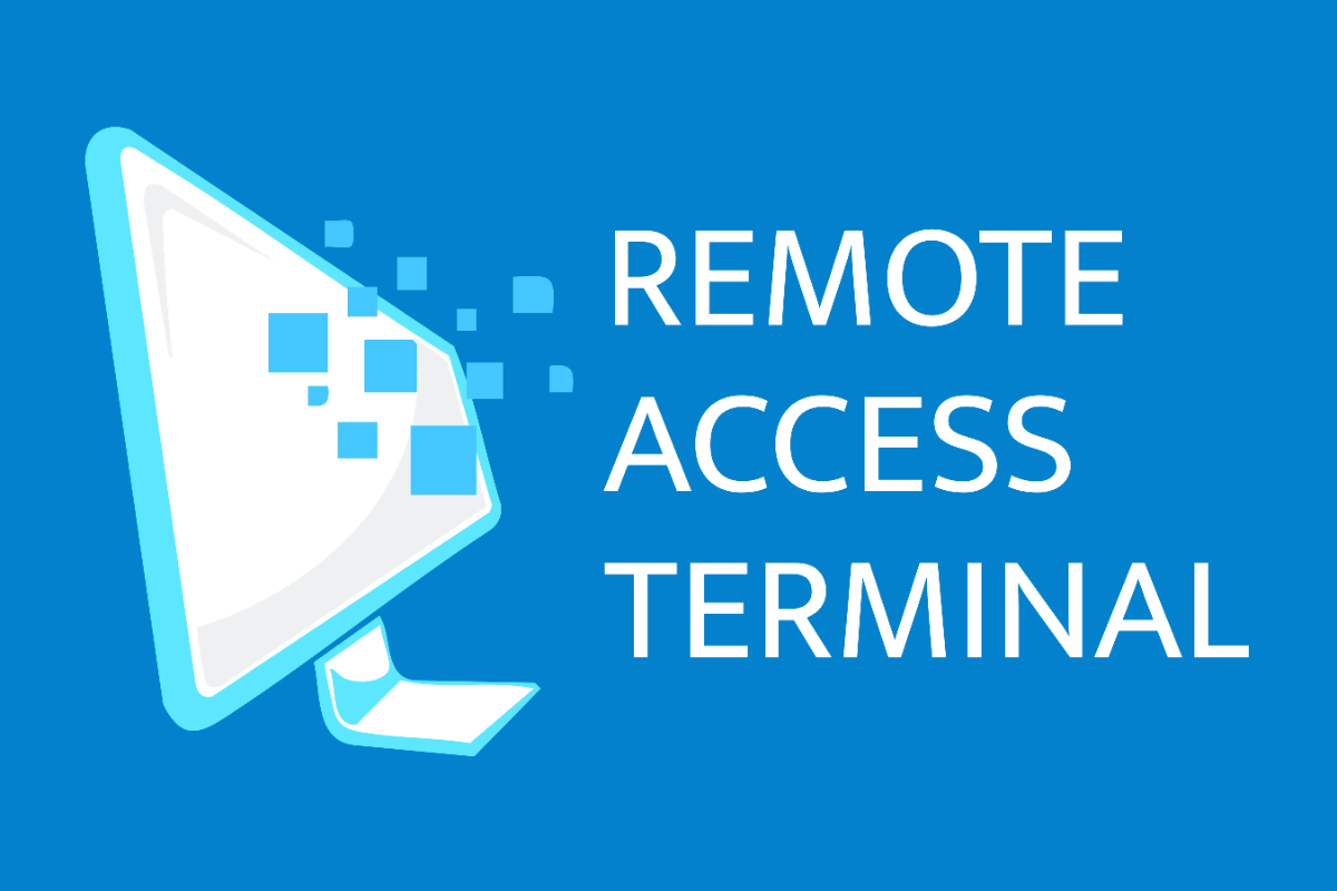 Free Remote Access Terminal IT Sign Template to Edit Online