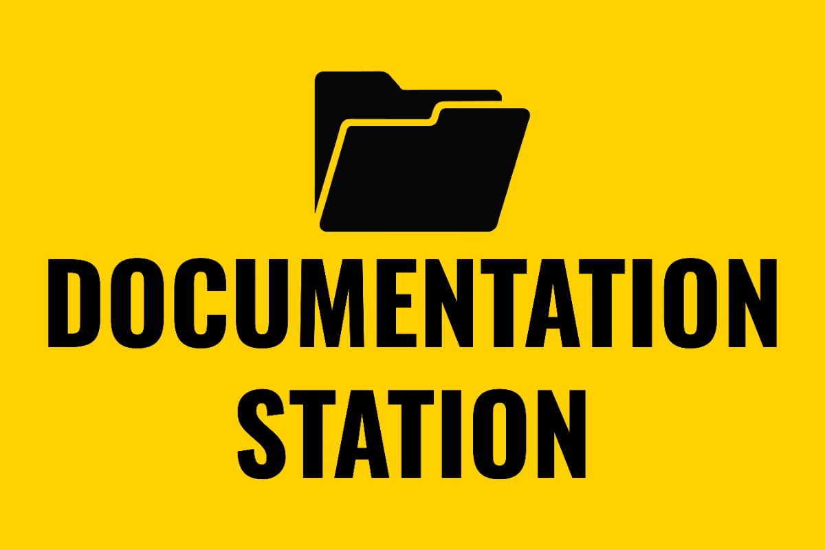 Free Documentation Station IT Sign Template to Edit Online
