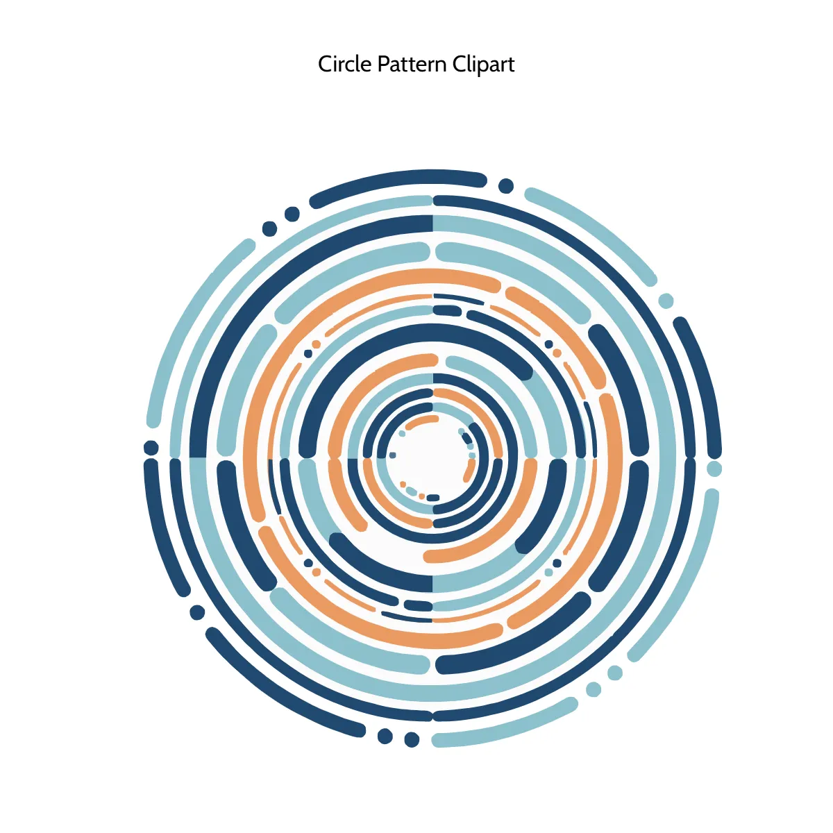 Free Circle Pattern Vector Clipart (PNG, SVG) to Edit Online