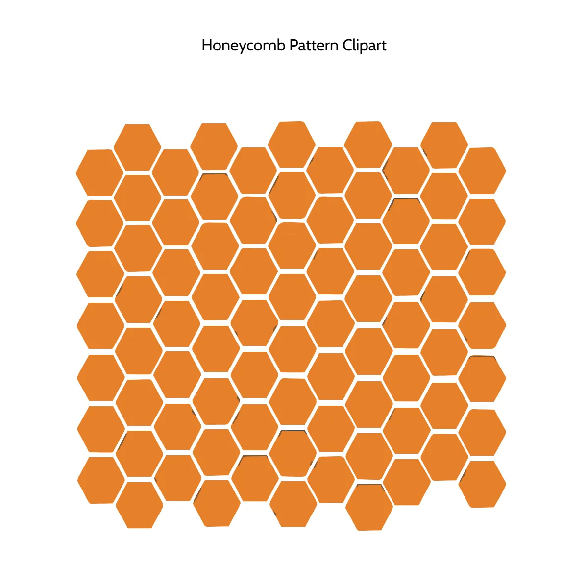 Free Honeycomb Pattern Vector Clipart (PNG, SVG) to Edit Online