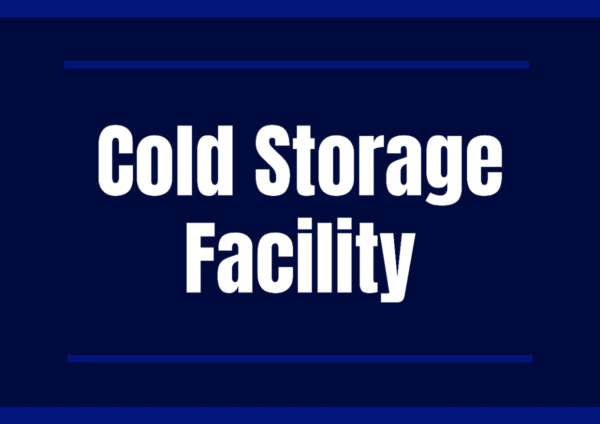 Free Cold Storage Facility Logistics And Transportation Sign Template to Edit Online