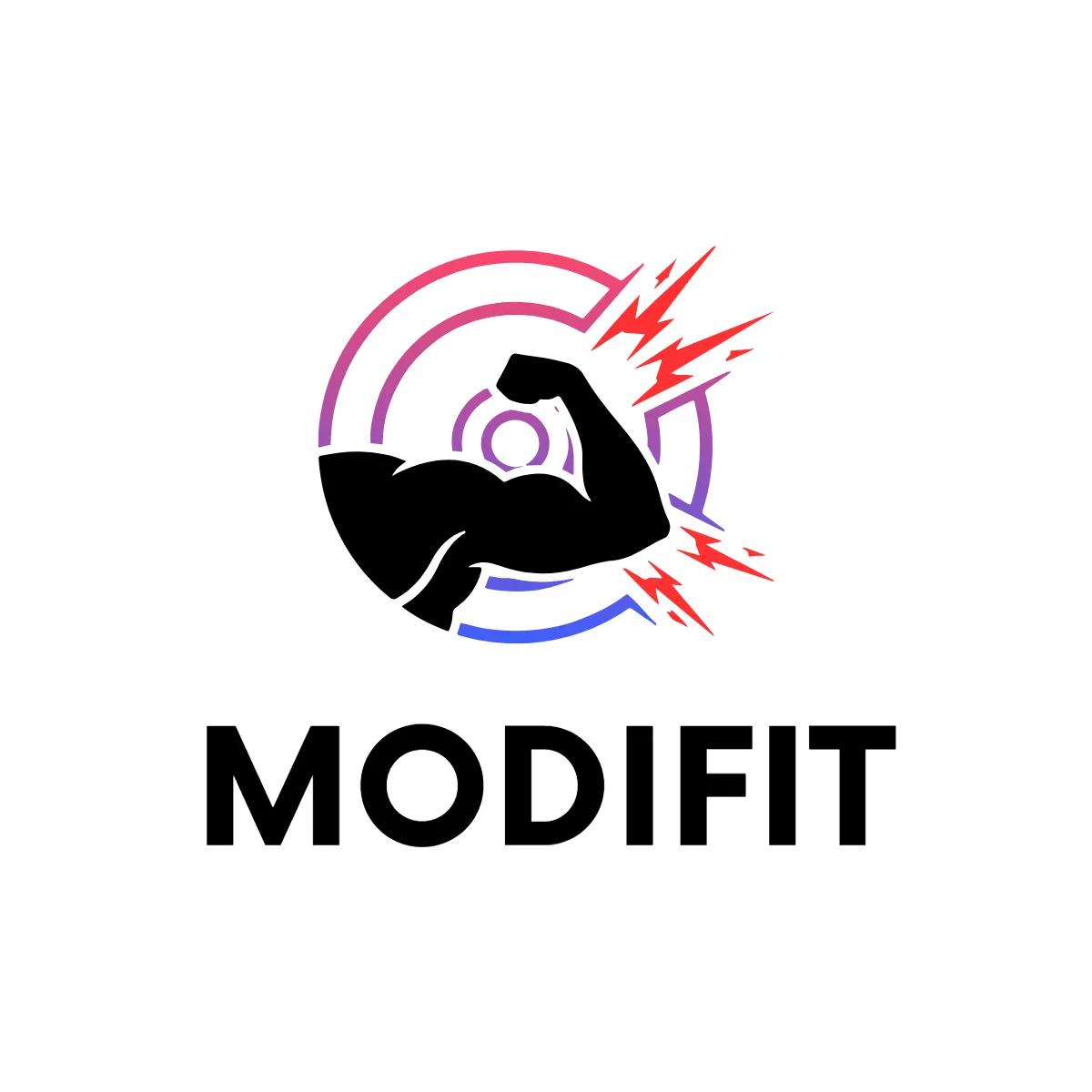 Free Modern Gym Logo Template to Edit Online