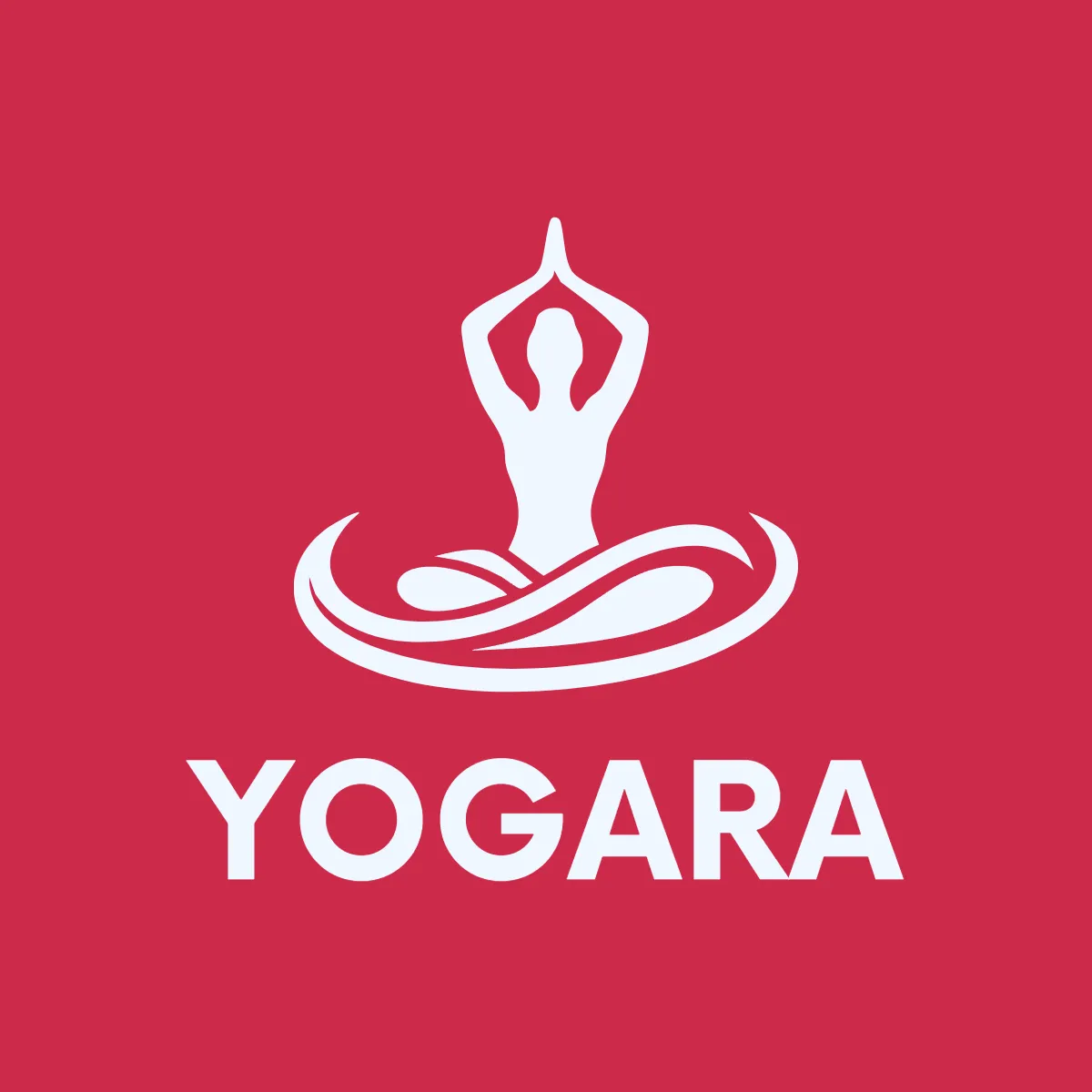 Free Yoga Fitness Logo Template to Edit Online