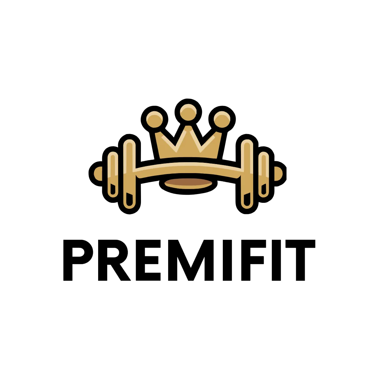 Free Luxury Fitness Logo Template to Edit Online