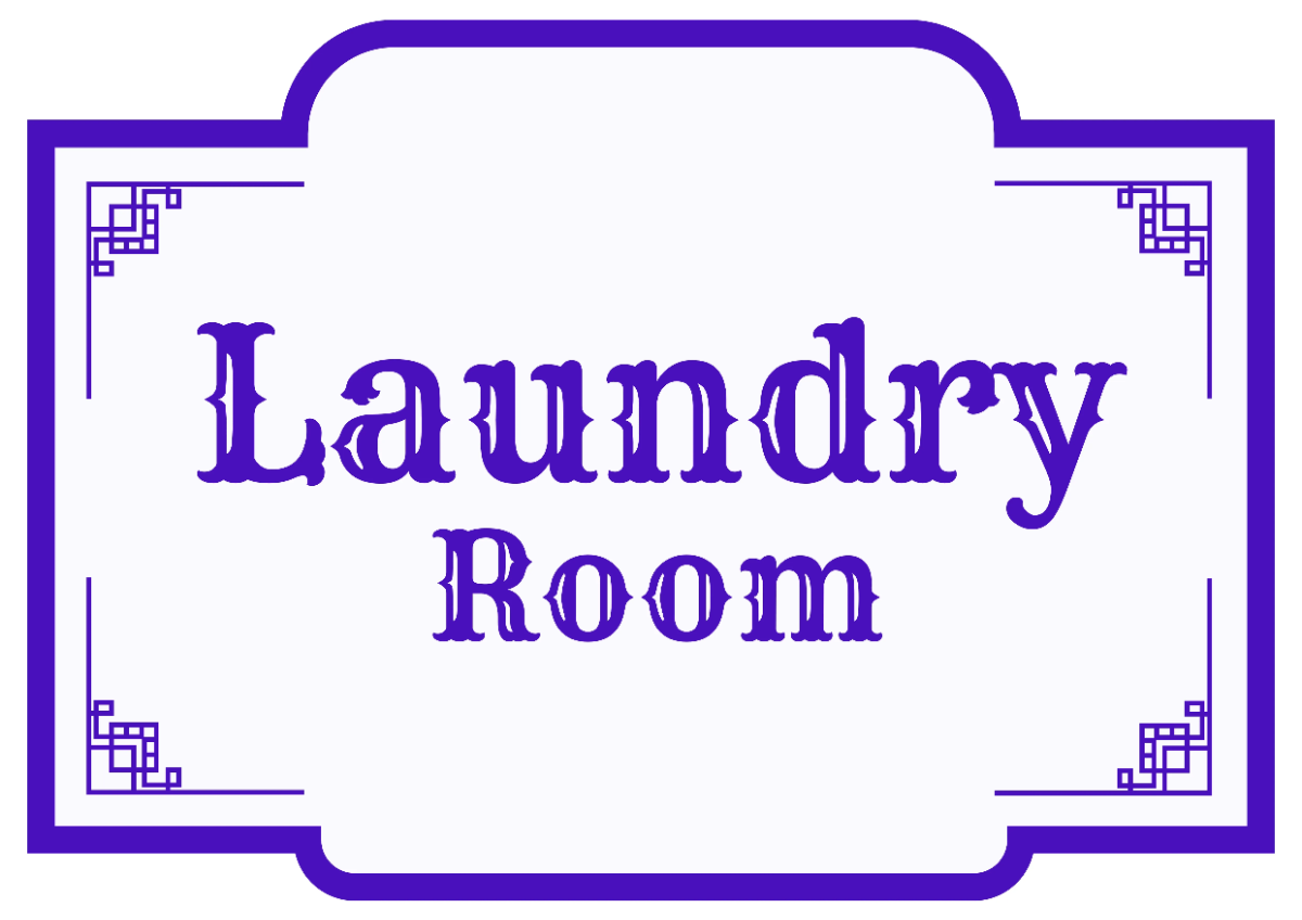 Free Laundry Room Cleaning Sign Template to Edit Online