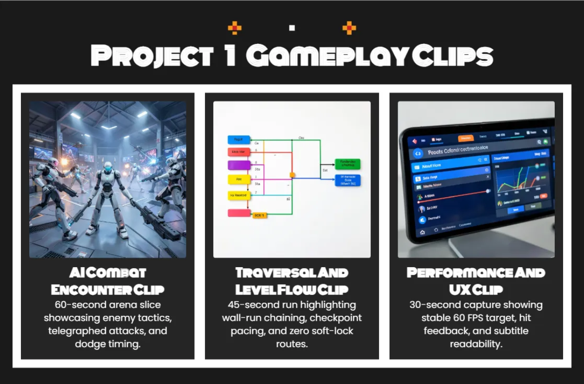 Free Game Developer Portfolio Template to Edit Online