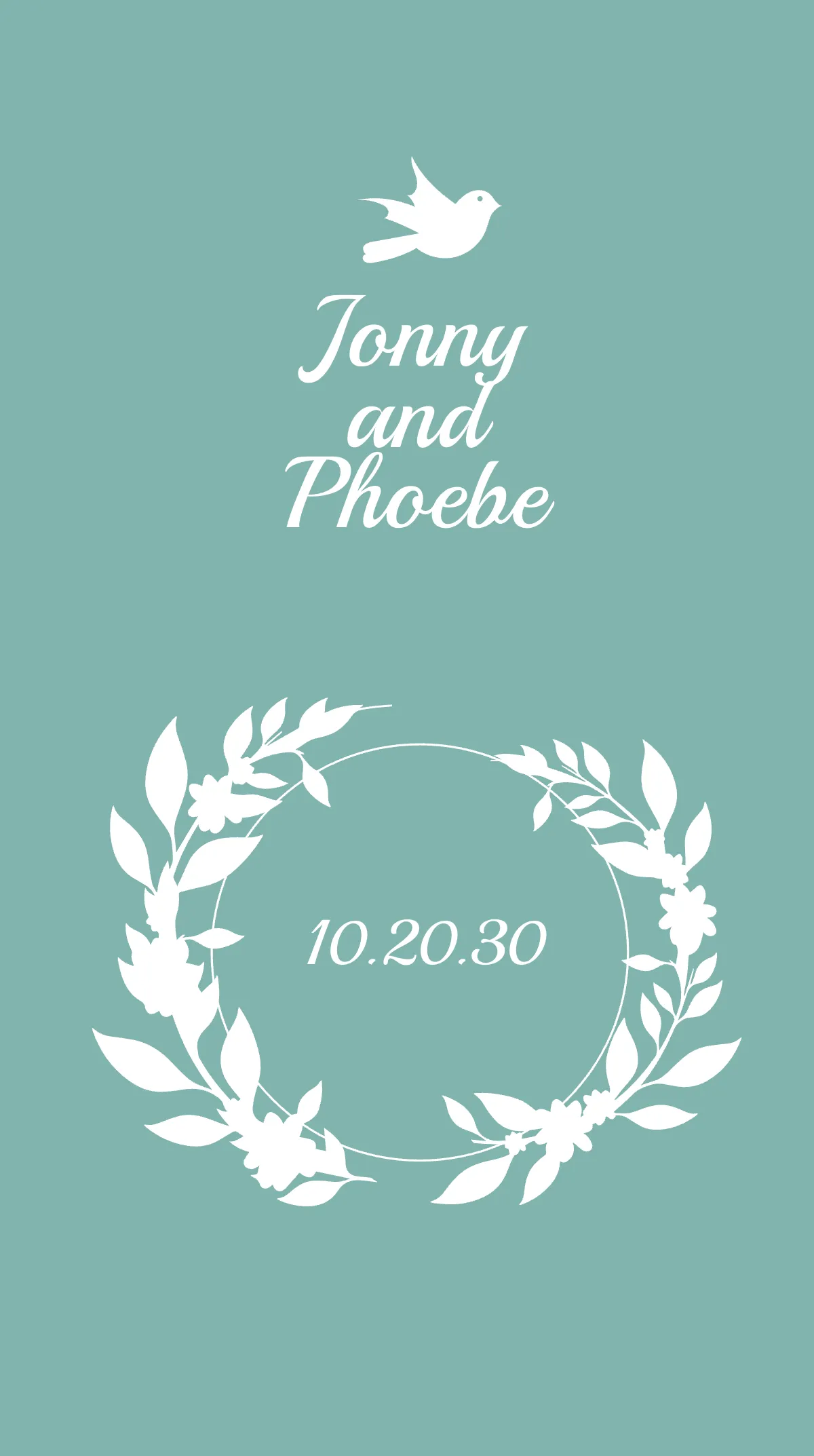 Free Save The Date Instagram Story Template to Edit Online