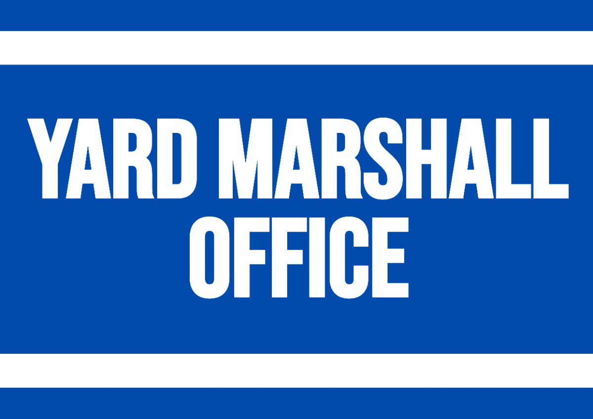 Free Yard Marshall Office Logistics And Transportation Sign Template to Edit Online