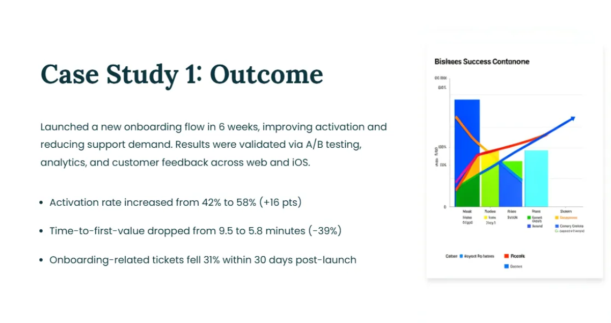 Free Product Design Portfolio Template to Edit Online