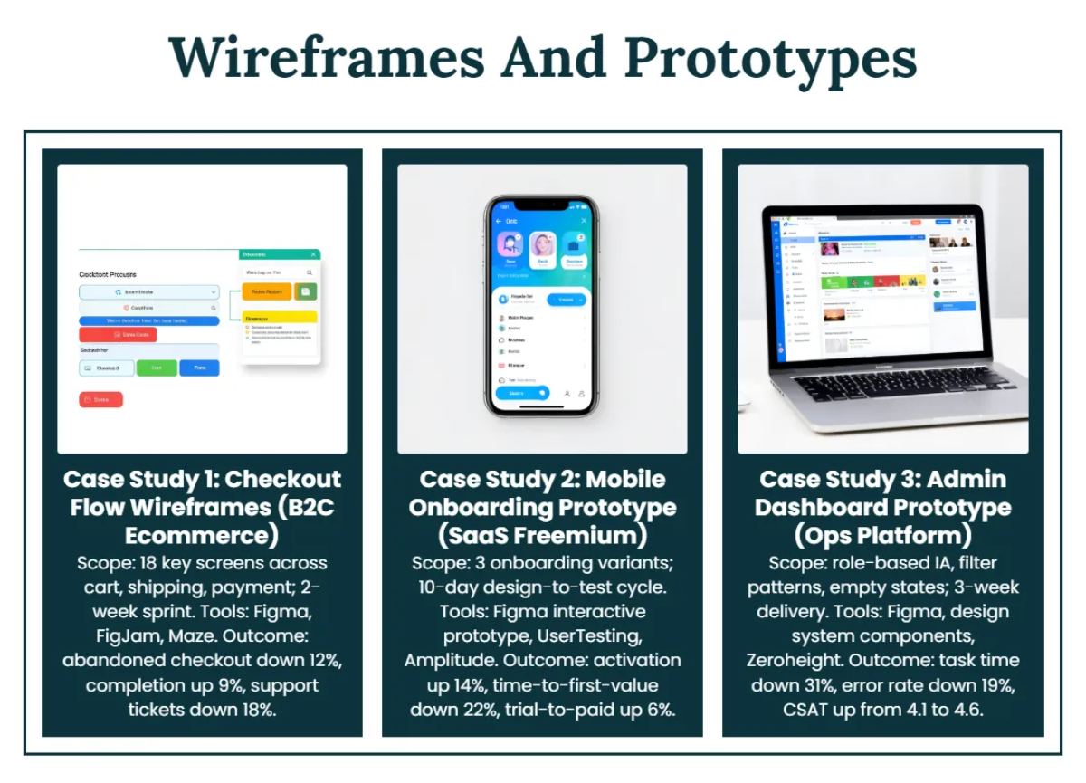 Free Product Design Portfolio Template to Edit Online