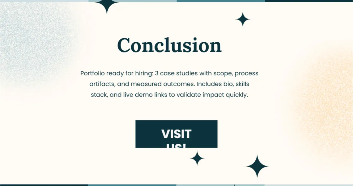 Free Product Design Portfolio Template to Edit Online