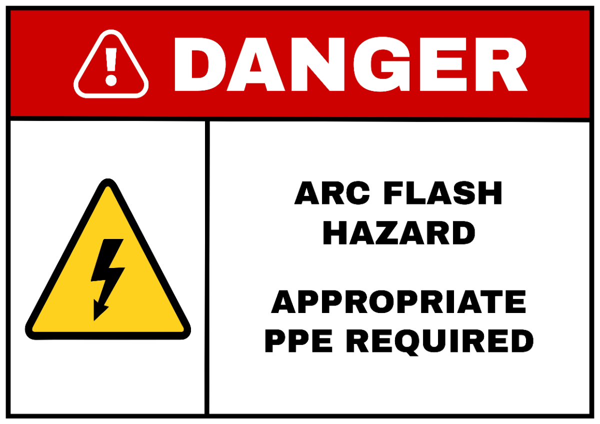 Free Arc Flash PPE Required Power Plant Sign Template to Edit Online