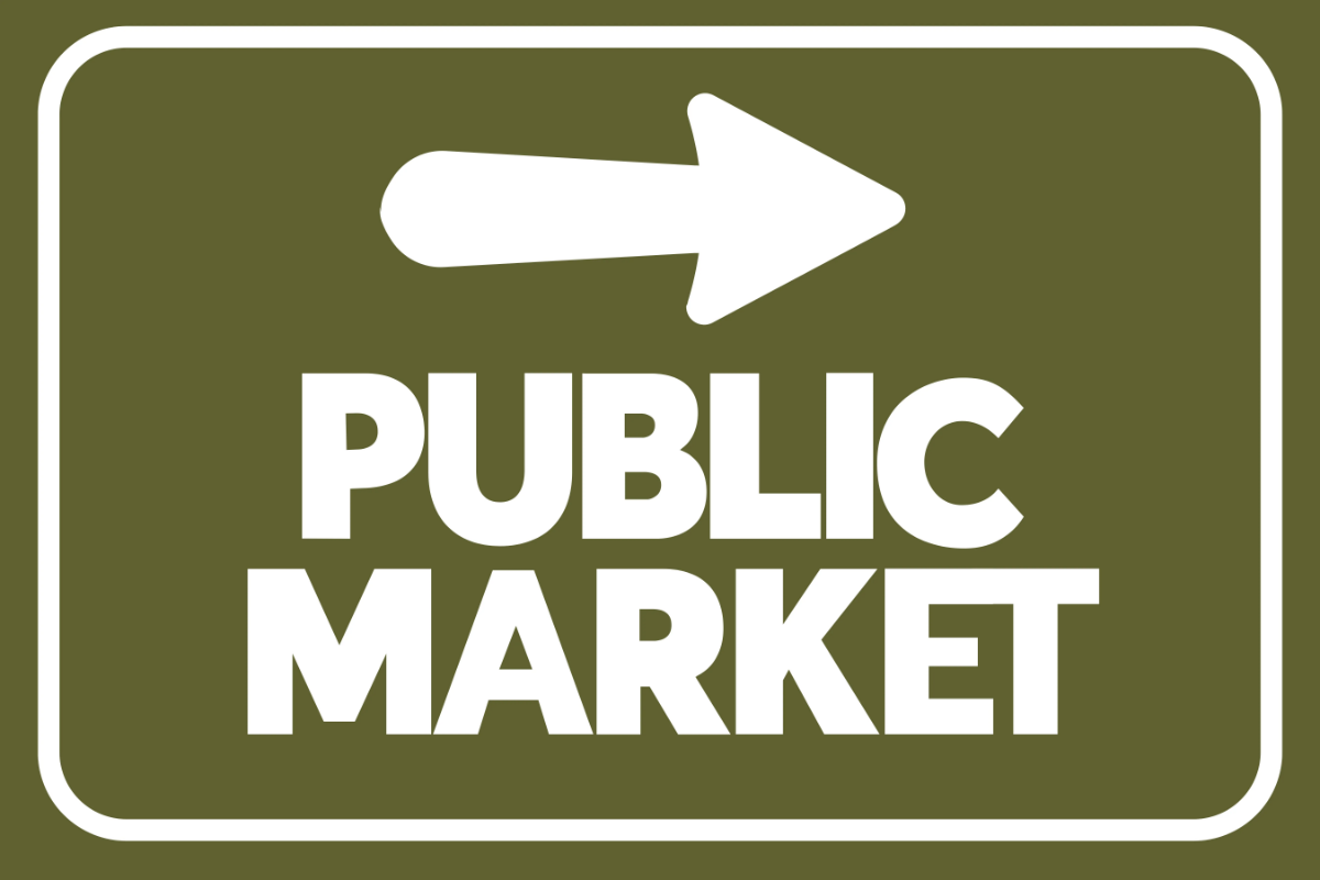 Free Local Market Tourism Sign Template to Edit Online