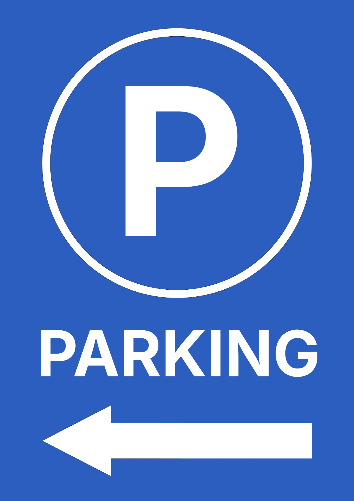 Free Parking Sign Road And Traffic Sign Template to Edit Online