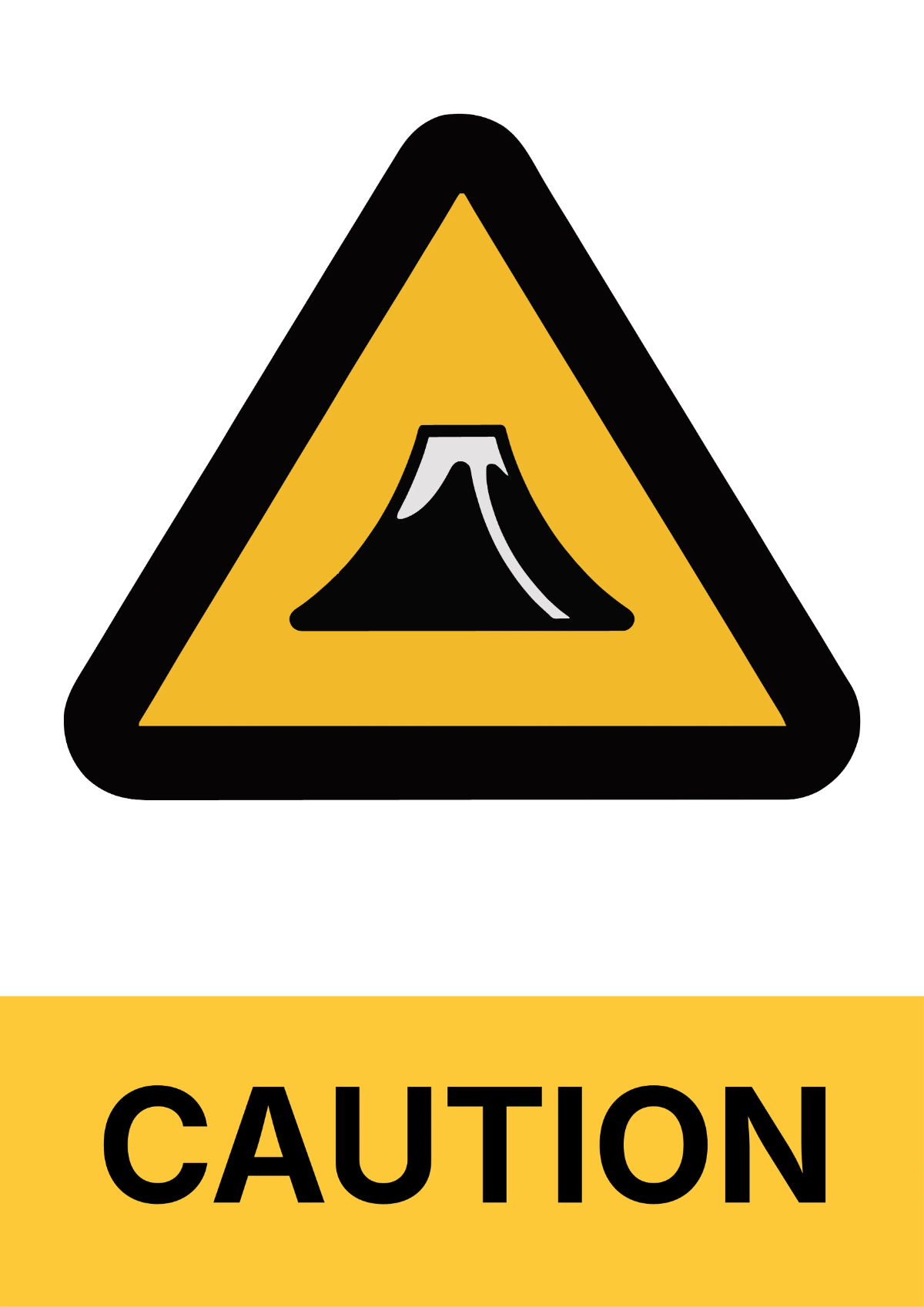 Free Natural Wonder Tourism Sign Template to Edit Online