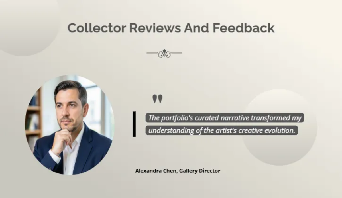 Free Artist Portfolio Minitheme Template to Edit Online