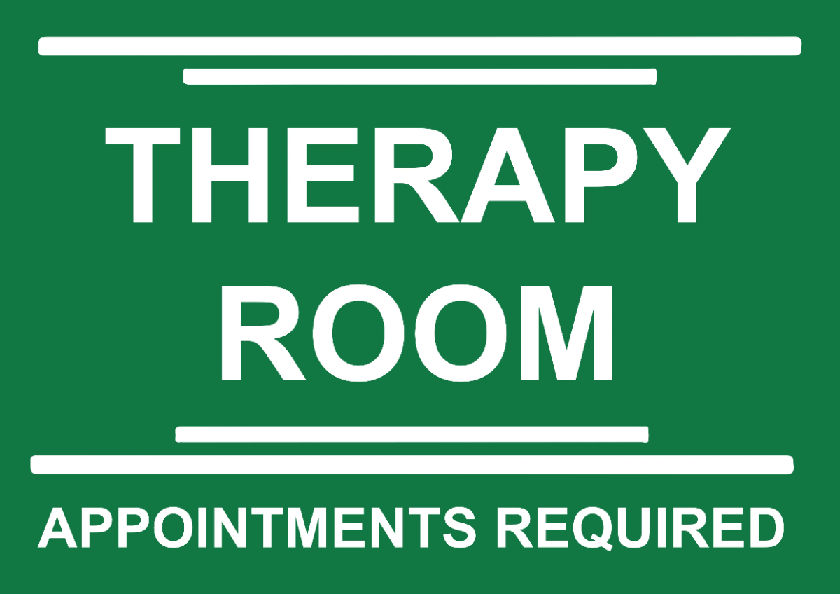 Free Therapy Room Beauty And Wellness Sign Template to Edit Online