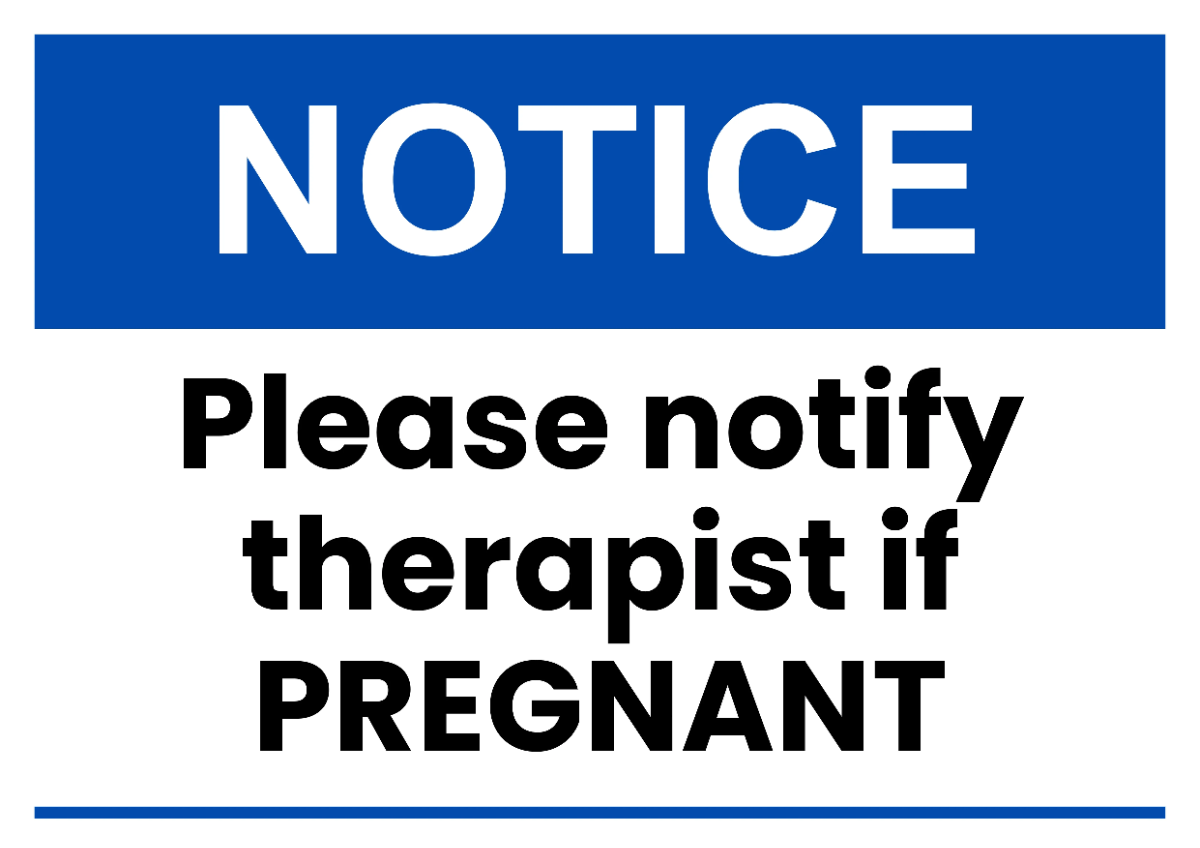 Free Pregnancy Beauty And Wellness Sign Template to Edit Online