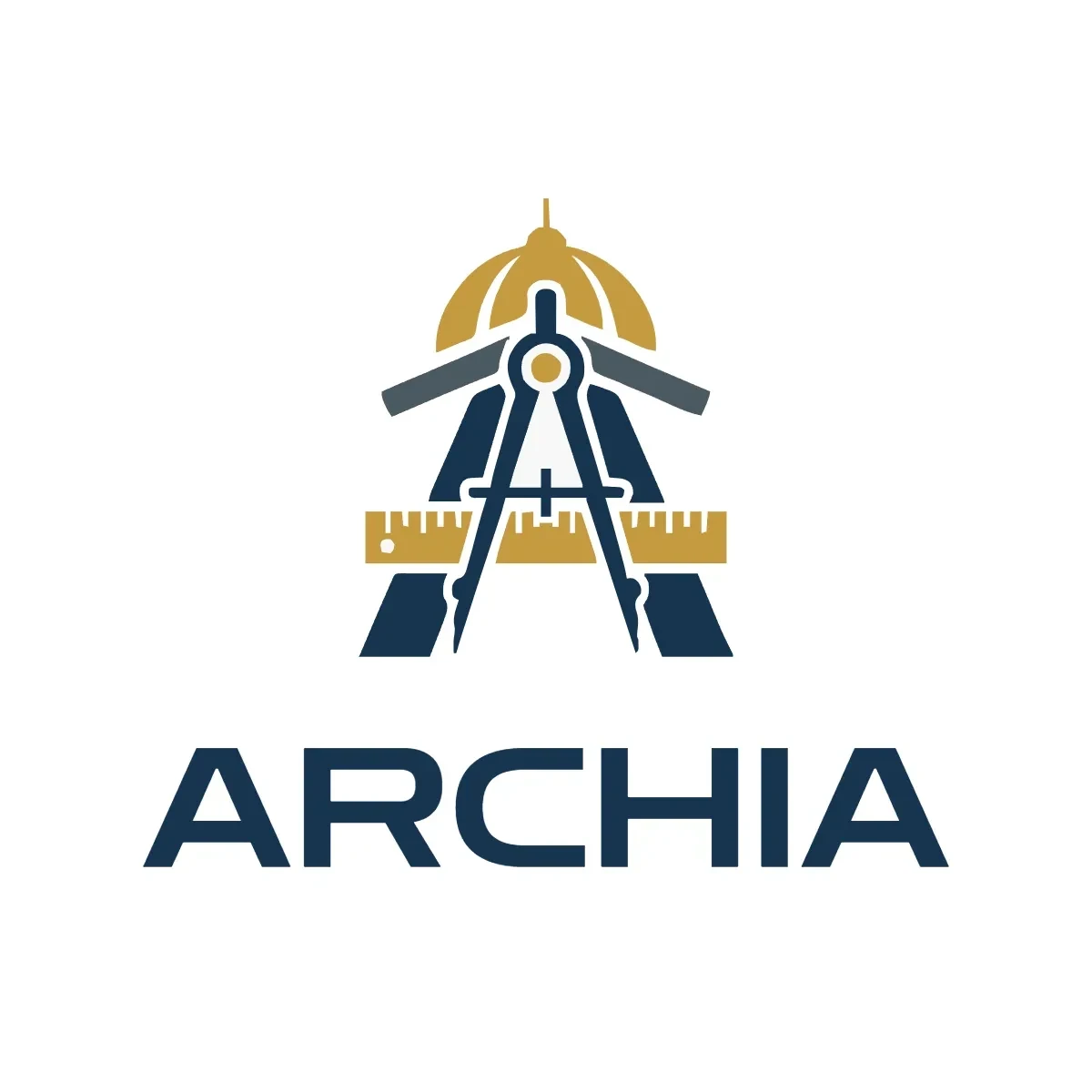 Free Luxury Monogram Architect Logo to Edit Online