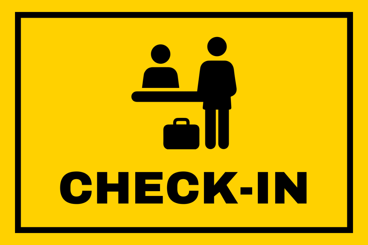 Free Performer Check-In Area Entertainment Sign Template to Edit Online