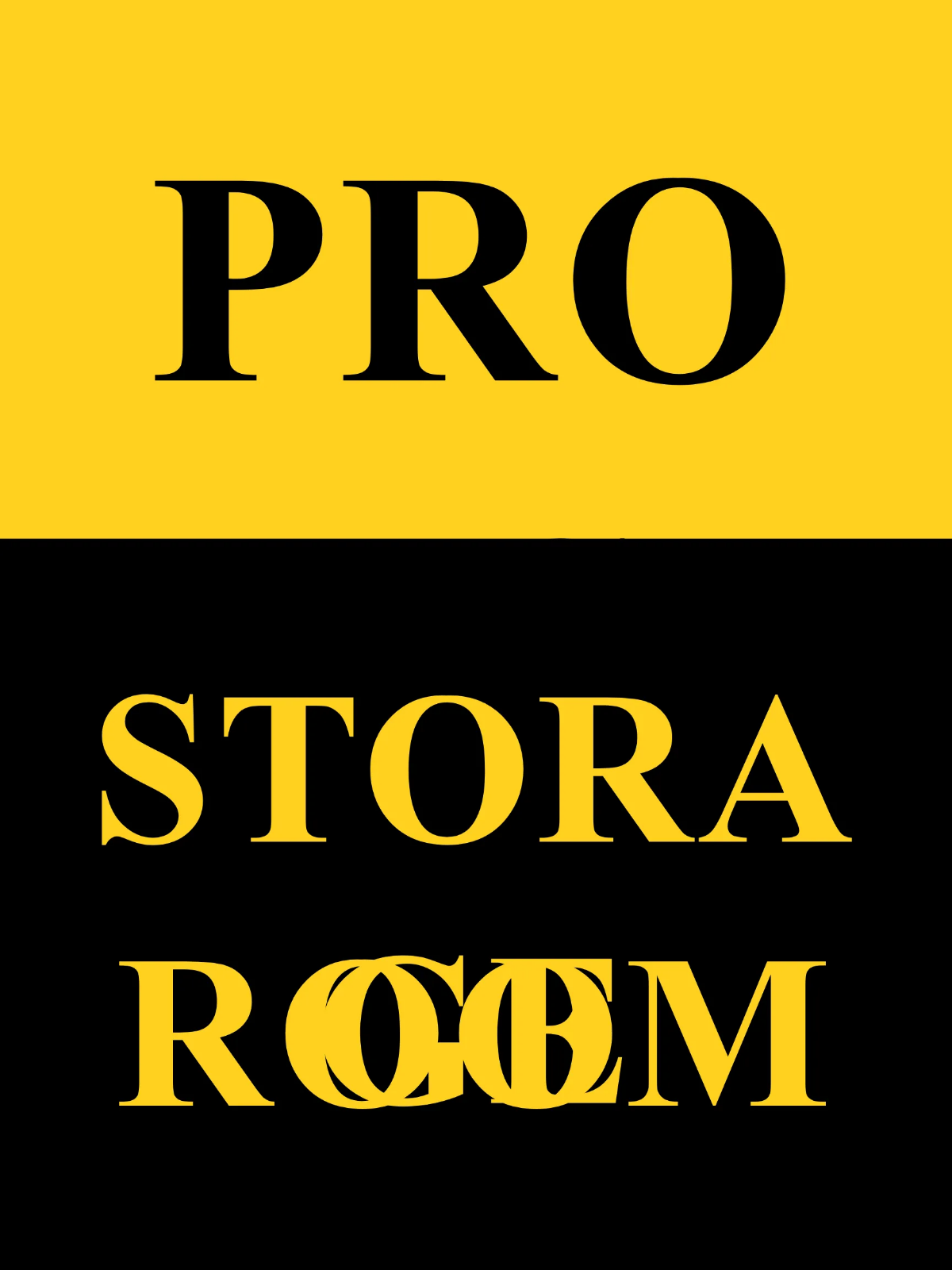 Prop Storage Room Entertainment Sign Template