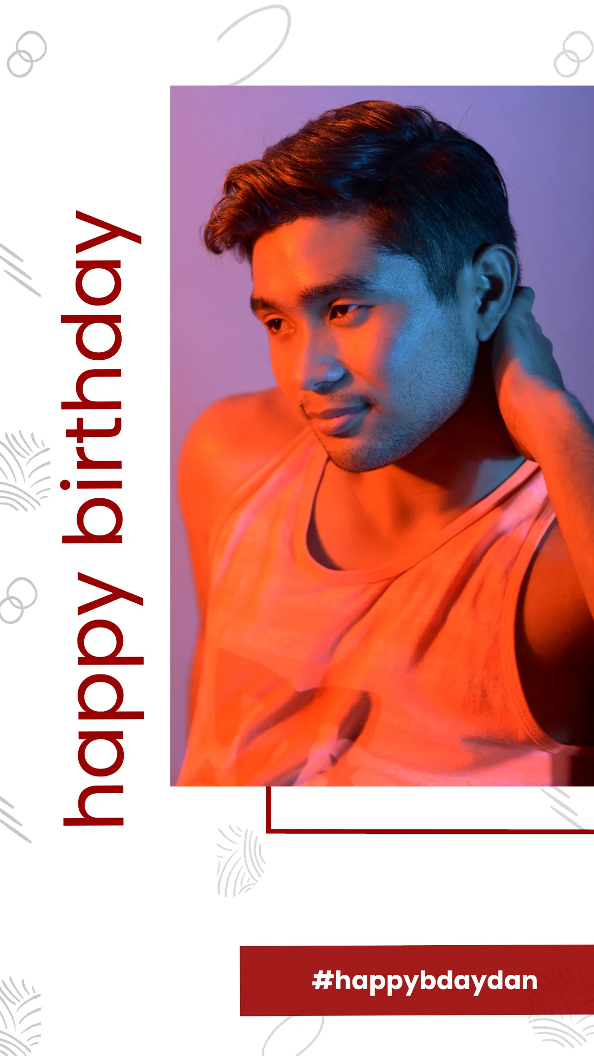 Free Birthday Party WhatsApp Story Template to Edit Online