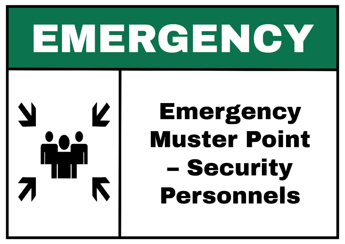 Free Emergency Muster Point Security Forces Sign Template to Edit Online Free Emergency Muster Point Security Forces Sign Template to Edit Online