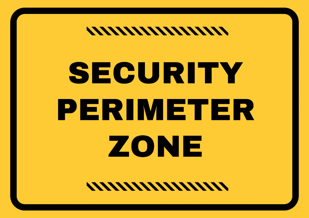 Free Secure Perimeter Zone Security Forces Sign Template to Edit Online Free Secure Perimeter Zone Security Forces Sign Template to Edit Online