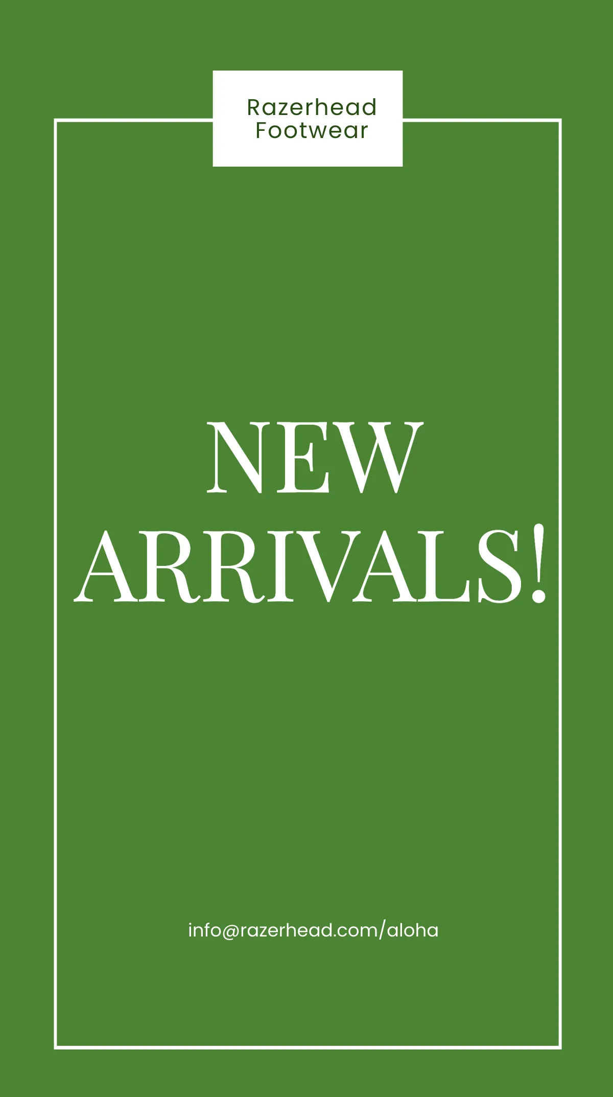 Free New Arrival Facebook Story Template to Edit Online