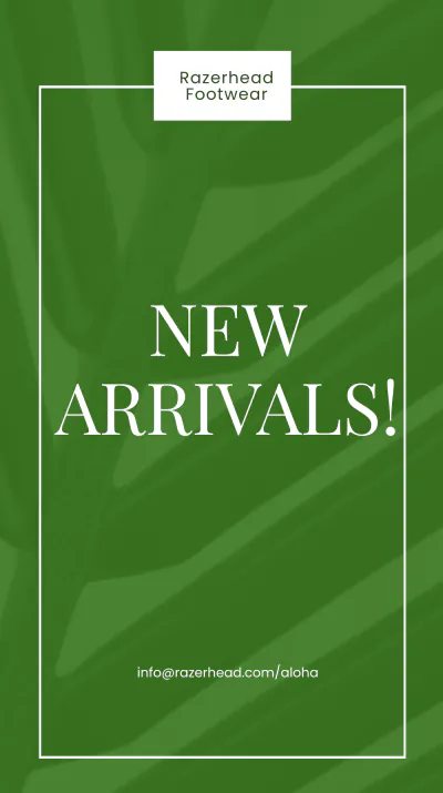 Free New Arrival Facebook Story Template to Edit Online