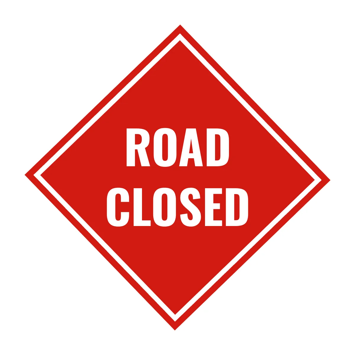 Free Road Closed Sign Template to Edit Online Free Road Closed Sign Template to Edit Online