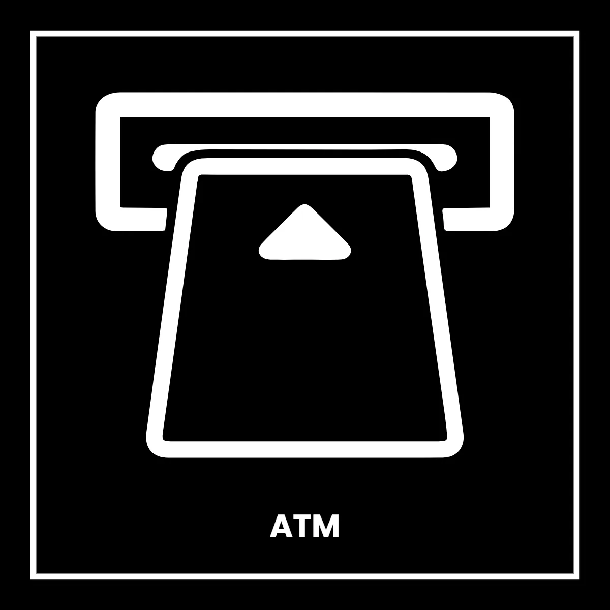 Free ATM Cluster Public Building Sign Template to Edit Online