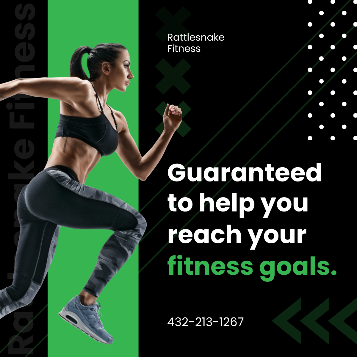 Fitness Instagram Ad Template