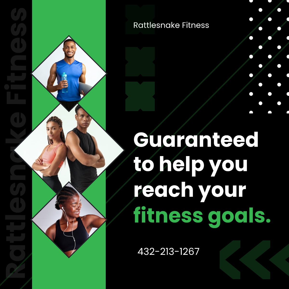 Free Fitness Instagram Ad Template to Edit Online