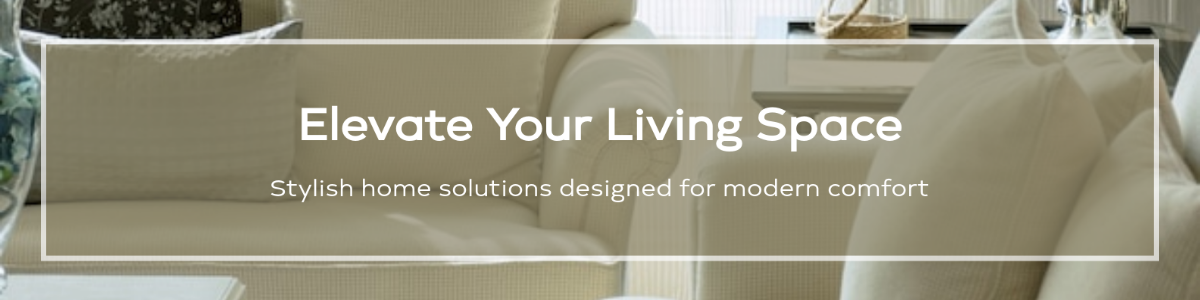 Free Home Furnishing Linkedin Banner Template to Edit Online
