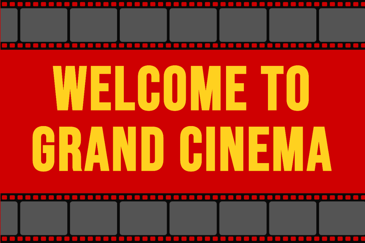 Free Movie Theater Entrance Entertainment Sign Template to Edit Online