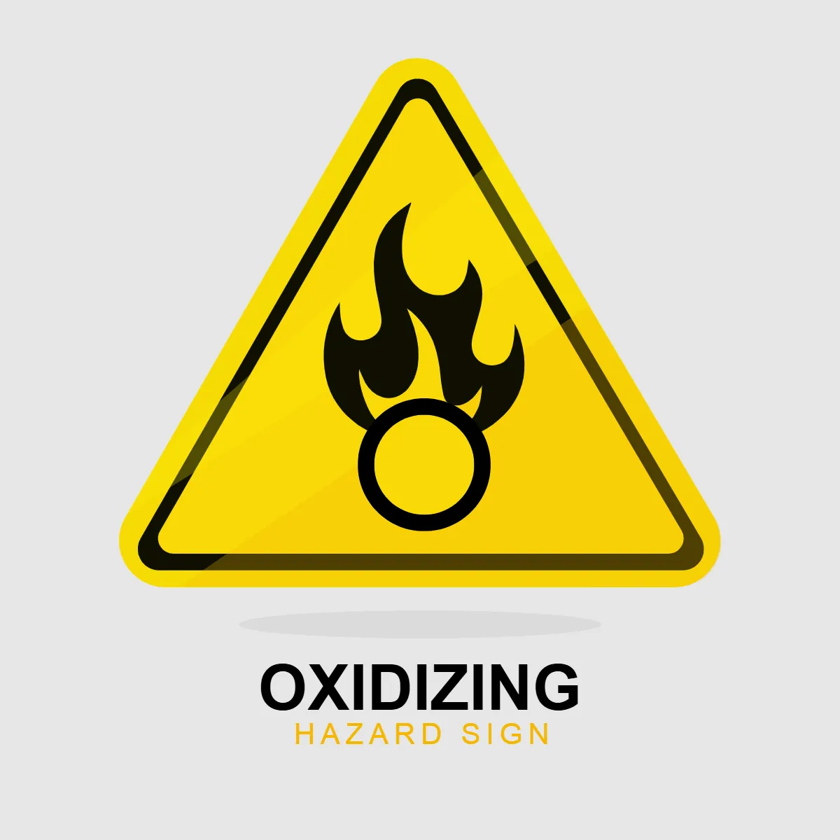 Free Hazard Sign Oxidizing Clip Art Template to Edit Online Free Hazard Sign Oxidizing Clip Art Template to Edit Online