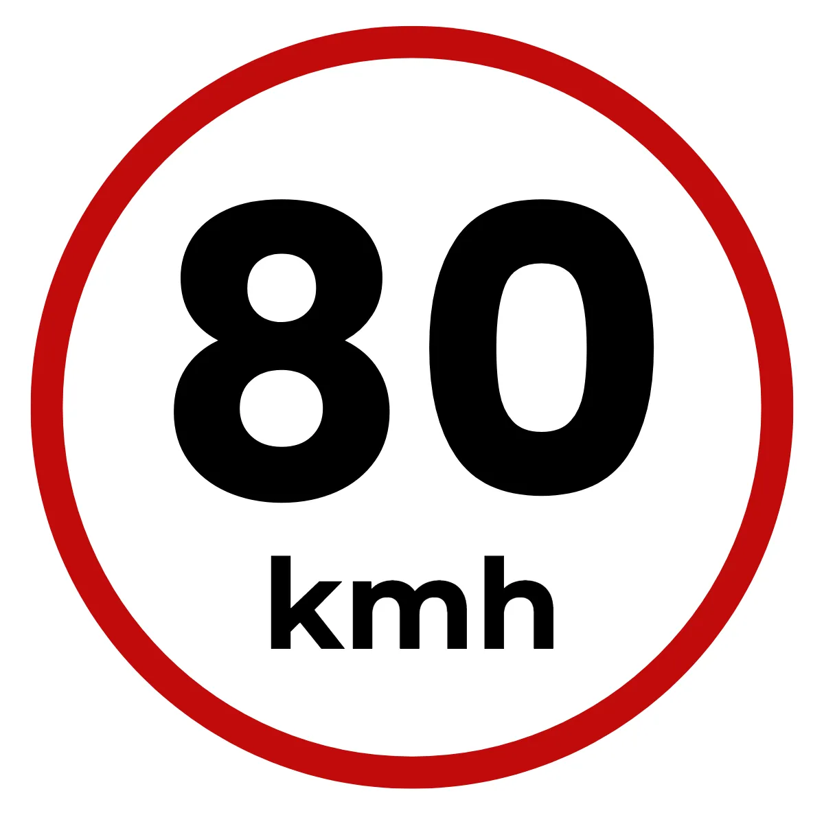 Free Permanent Speed Restriction Railway Sign Template to Edit Online