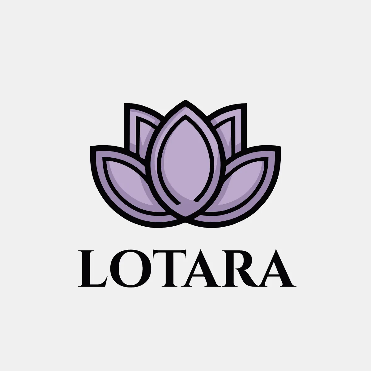 Free Lotus Yoga Logo Template to Edit Online