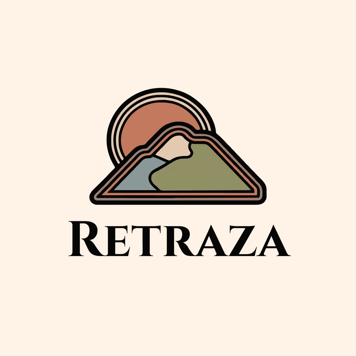 Free Yoga Retreat Logo Template to Edit Online