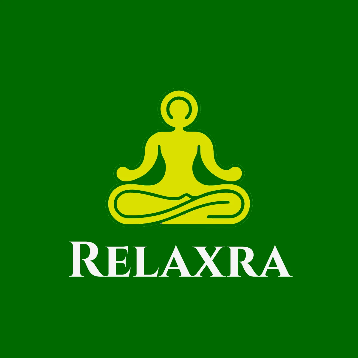 Free Relaxation Yoga Logo Template to Edit Online