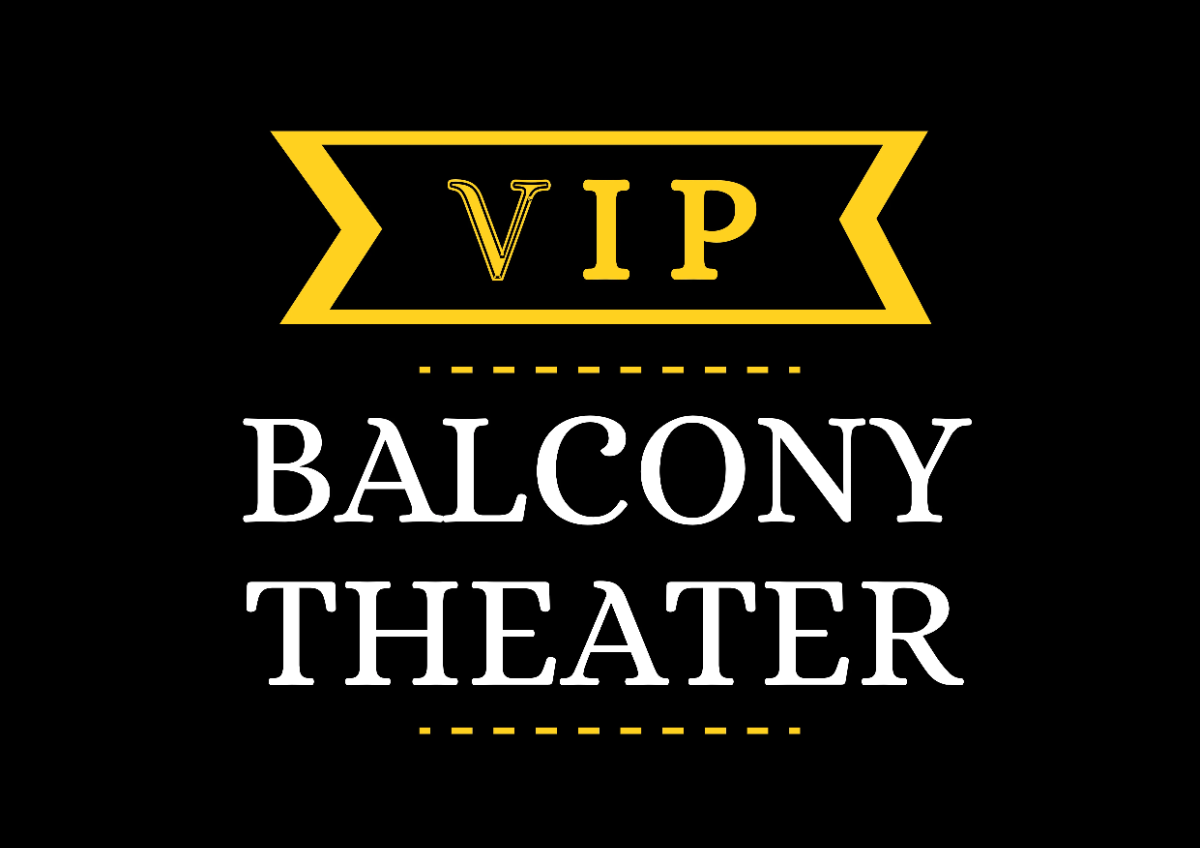 VIP Balcony Theater Entertainment Sign Template