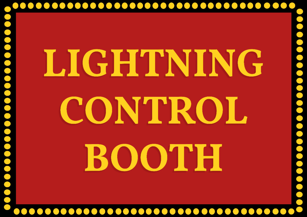 Lighting Control Booth Entertainment Sign Template