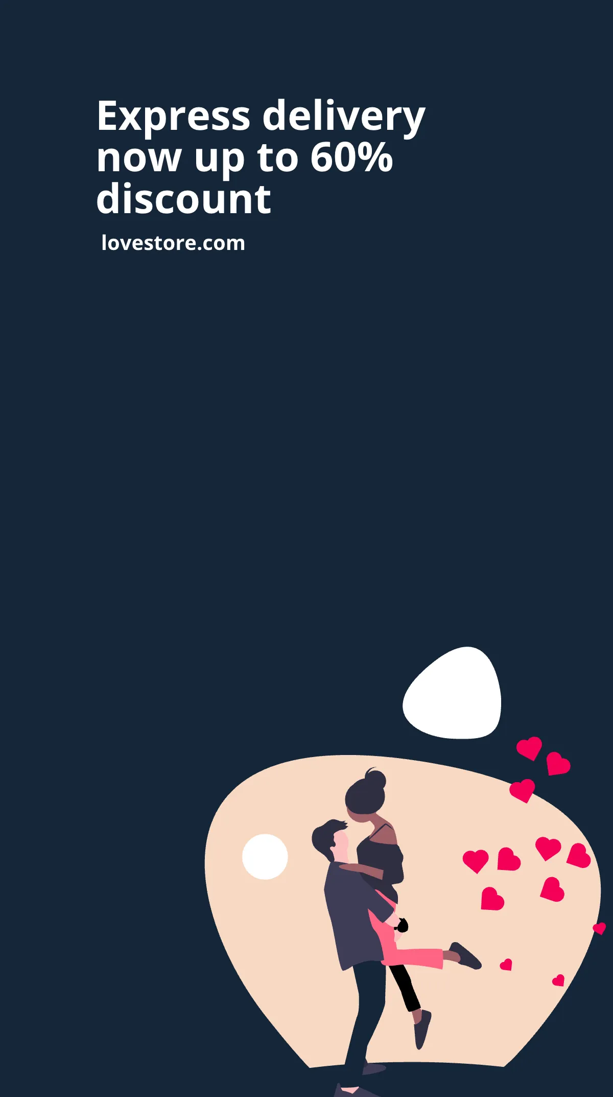 Free Valentine's Day Sale Instagram Story Template to Edit Online