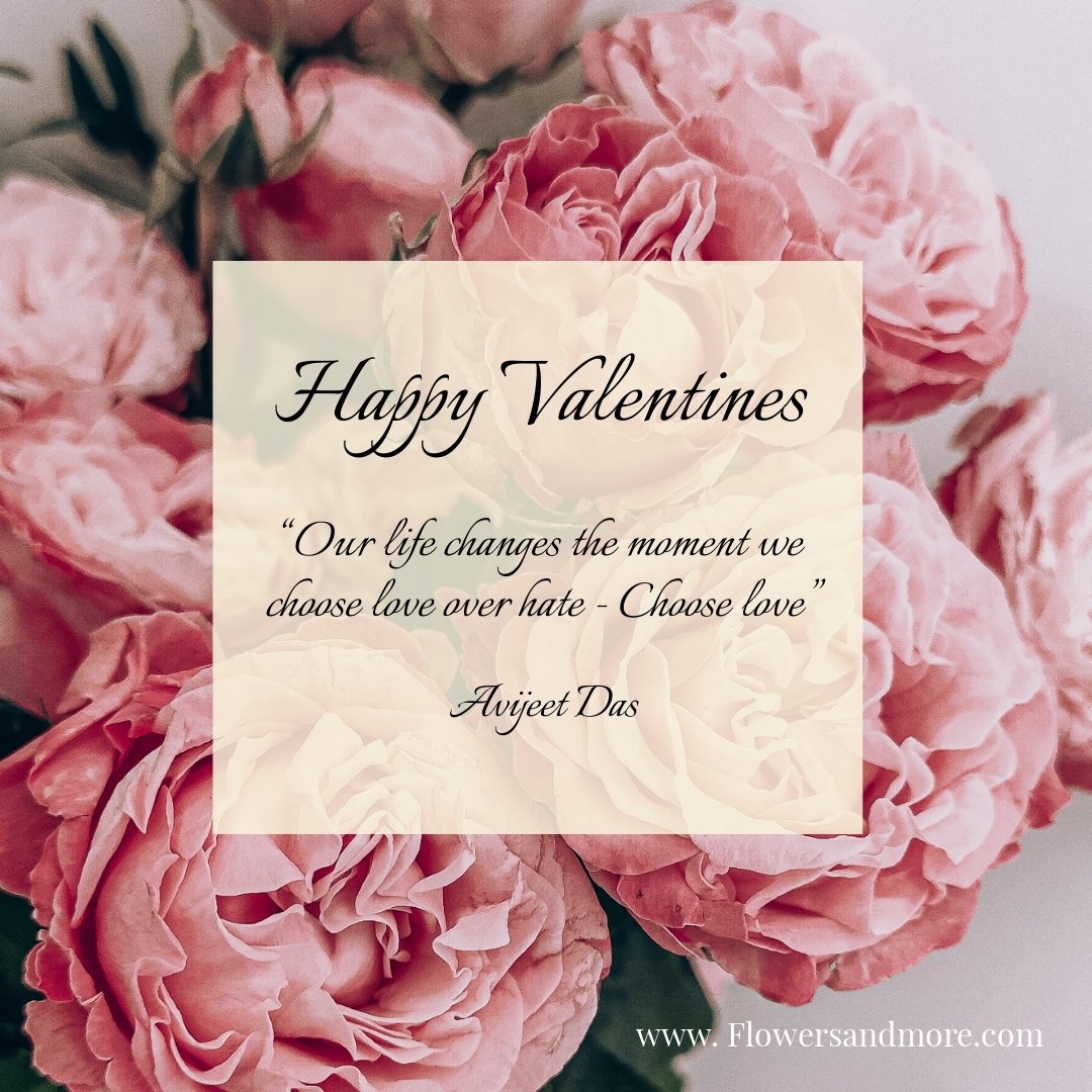 Free Valentine's Day Quote Instagram Post Template
