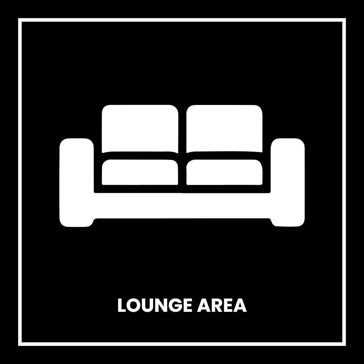 Free Lounge Public Building Sign Template to Edit Online