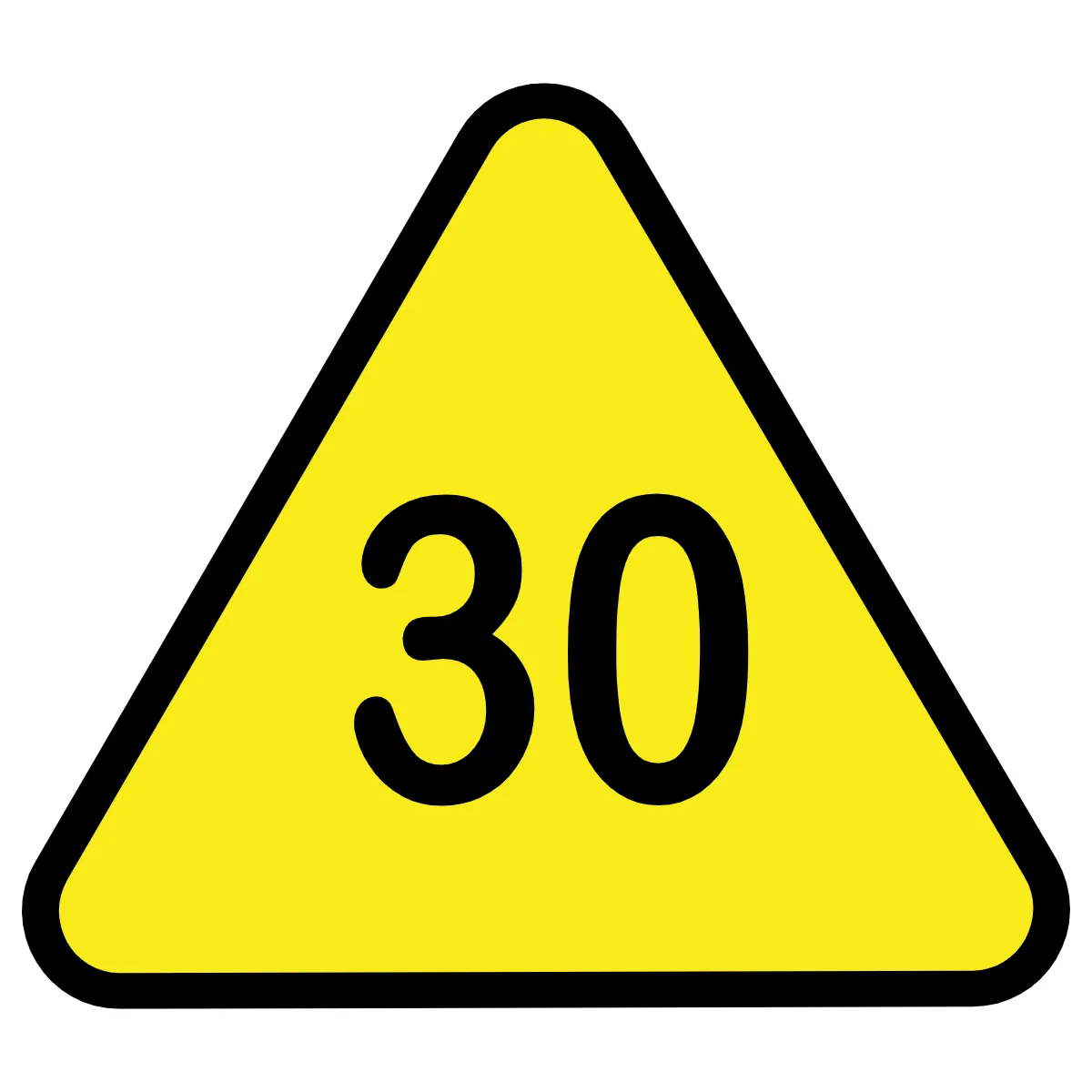 Free Speed Indicator Board Railway Sign Template to Edit Online